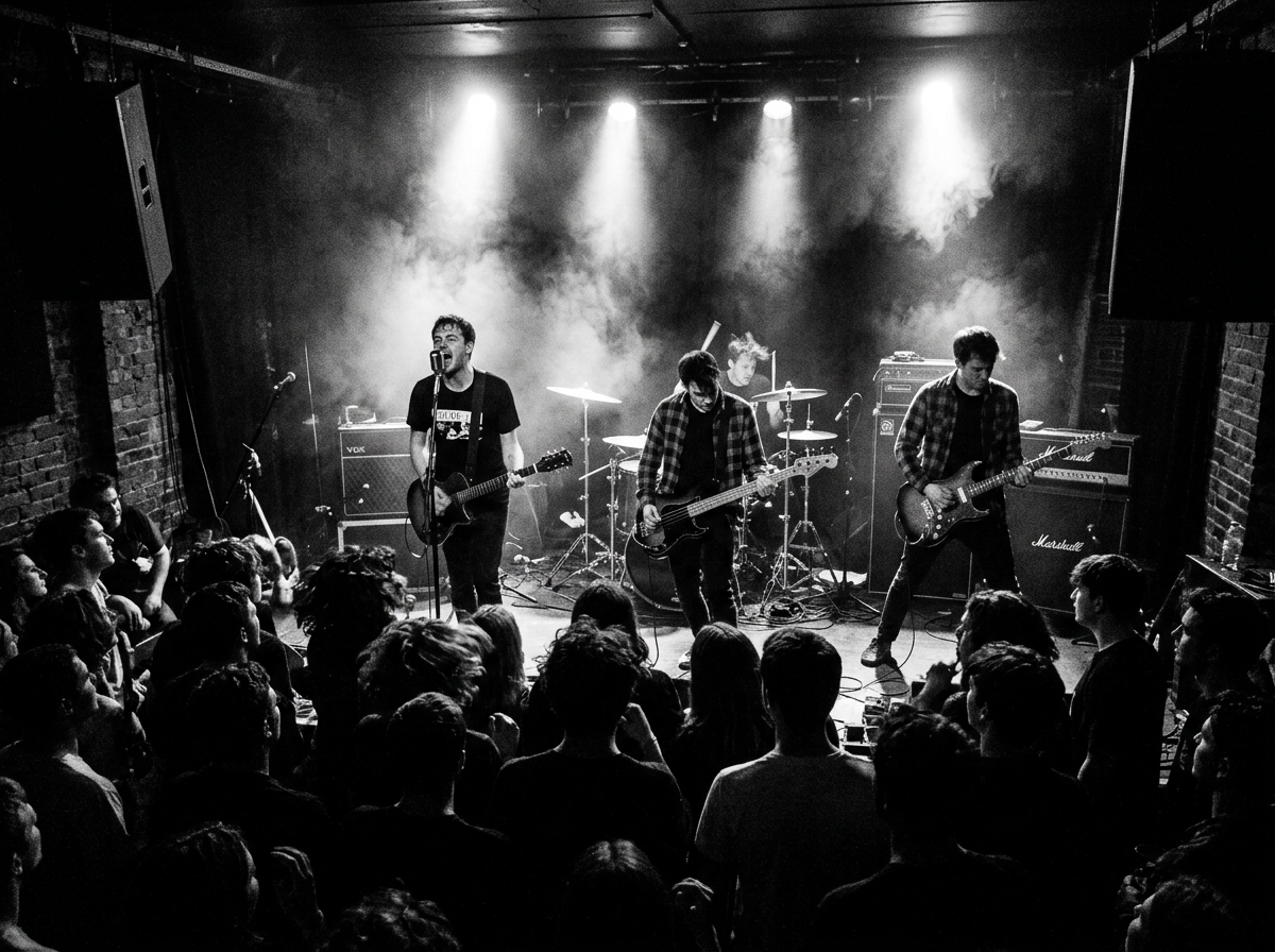 Live Indie Band Concert